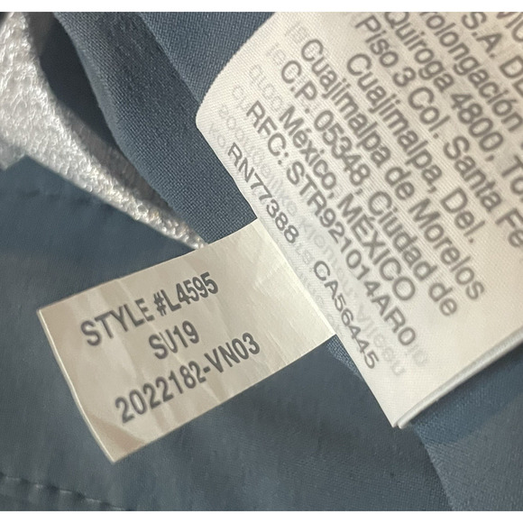 J Crew Factory Shorts Mens 38 Blue Flex Gramercy Chino Performance Preppy Golf - Picture 6 of 10